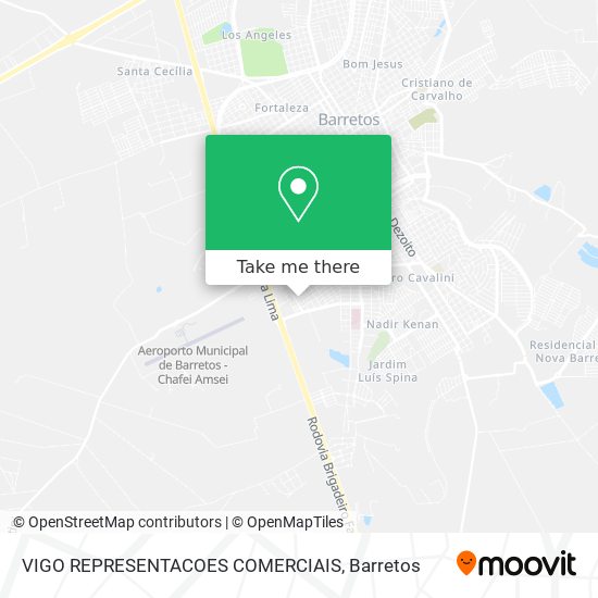 VIGO REPRESENTACOES COMERCIAIS map