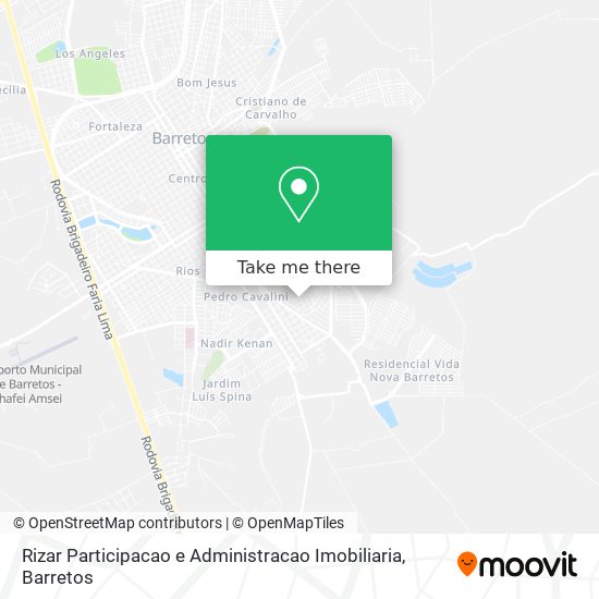 Rizar Participacao e Administracao Imobiliaria map