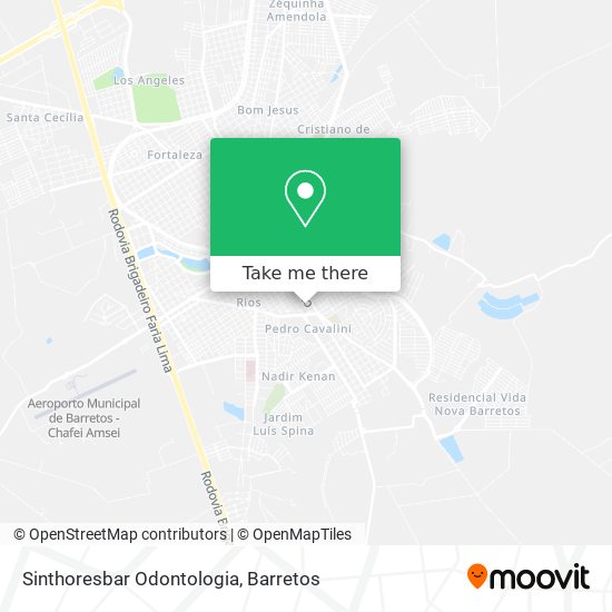 Sinthoresbar Odontologia map