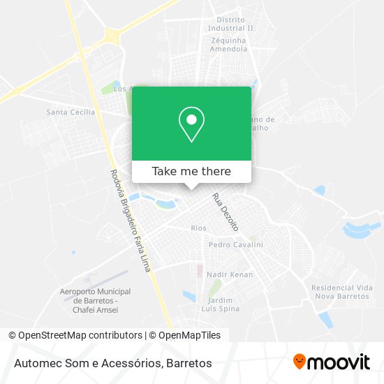 Automec Som e Acessórios map