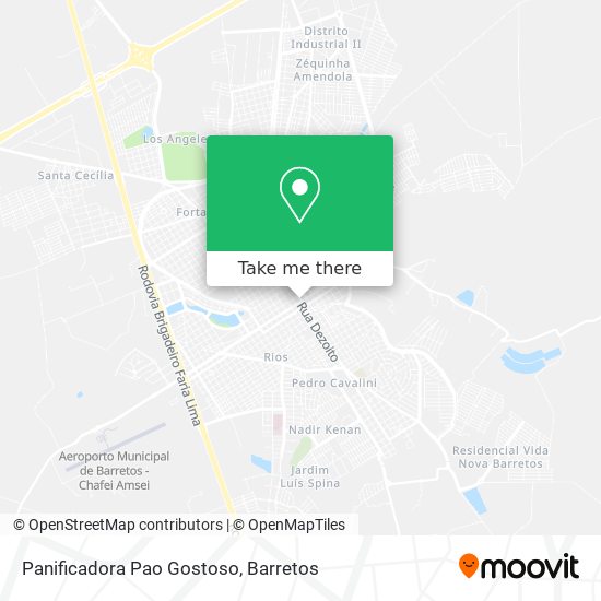 Panificadora Pao Gostoso map