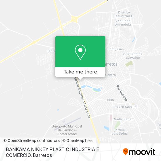 BANKAMA NIKKEY PLASTIC INDUSTRIA E COMERCIO map