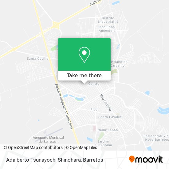 Adalberto Tsunayochi Shinohara map