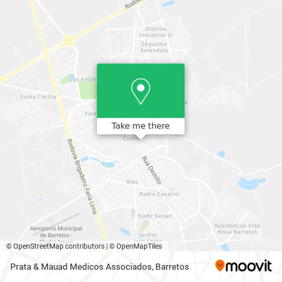 Prata & Mauad Medicos Associados map