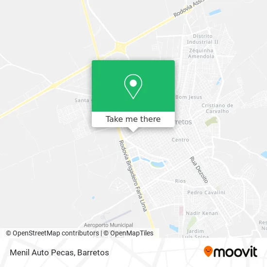 Menil Auto Pecas map