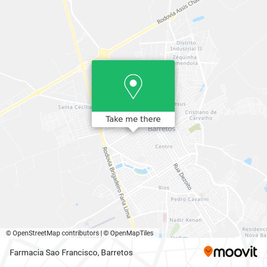 Farmacia Sao Francisco map