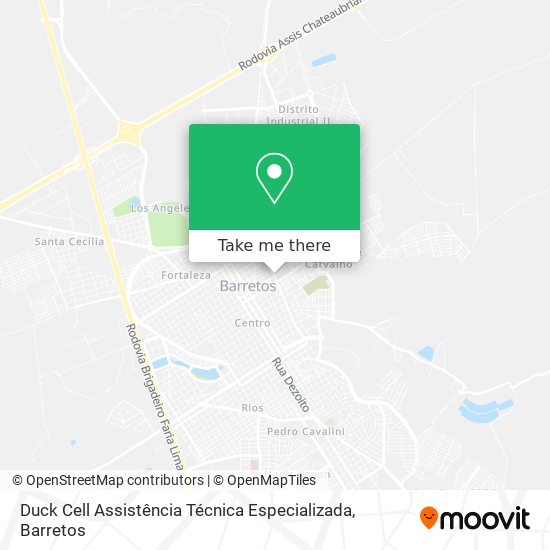 Duck Cell Assistência Técnica Especializada map