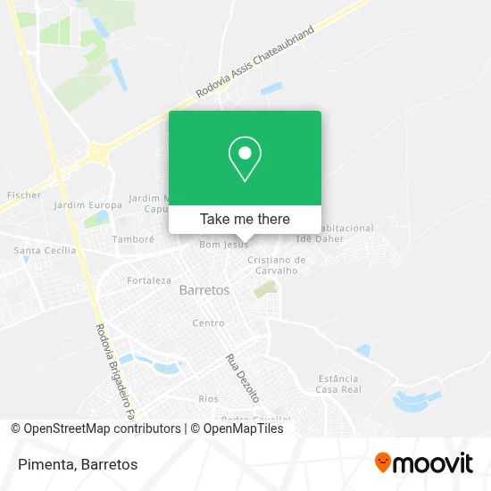 Pimenta map