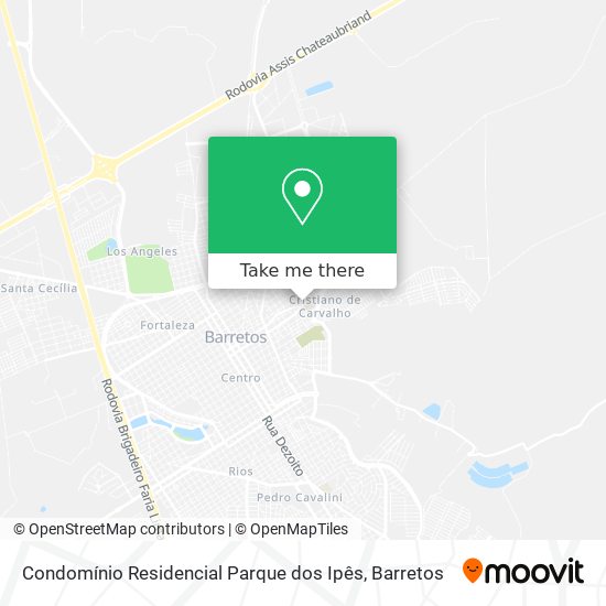 Condomínio Residencial Parque dos Ipês map