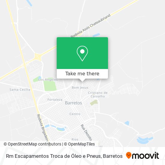 Rm Escapamentos Troca de Óleo e Pneus map