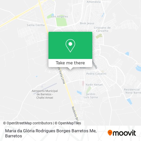 Mapa Maria da Glória Rodrigues Borges Barretos Me