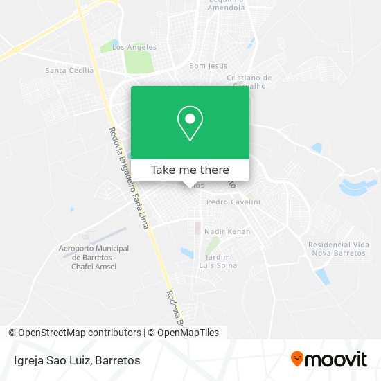 Igreja Sao Luiz map