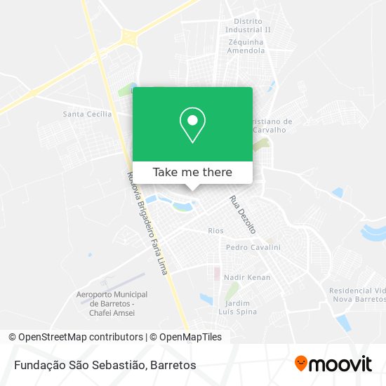 Fundação São Sebastião map