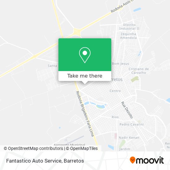 Fantastico Auto Service map