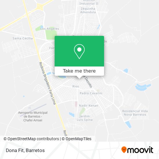 Dona Fit map