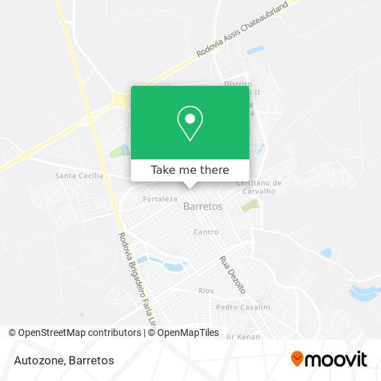 Autozone map