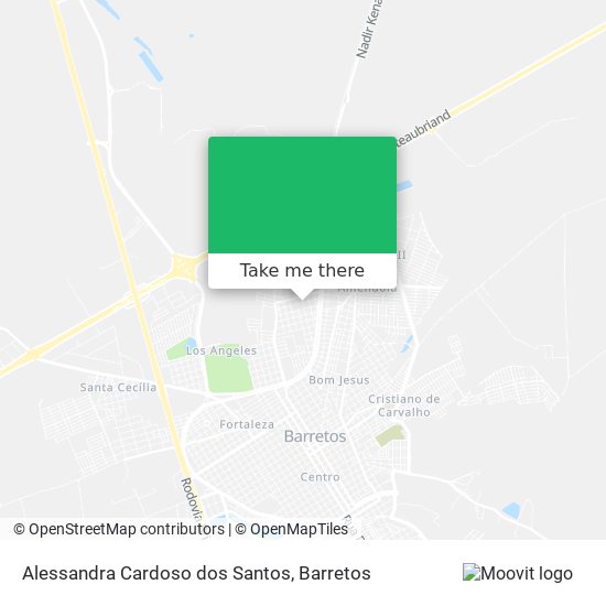 Mapa Alessandra Cardoso dos Santos