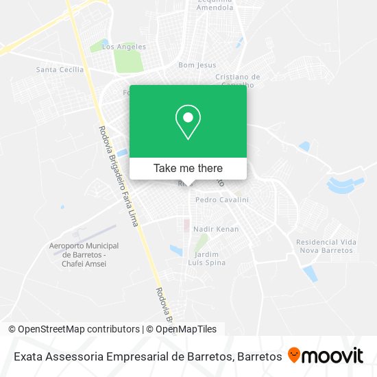 Exata Assessoria Empresarial de Barretos map