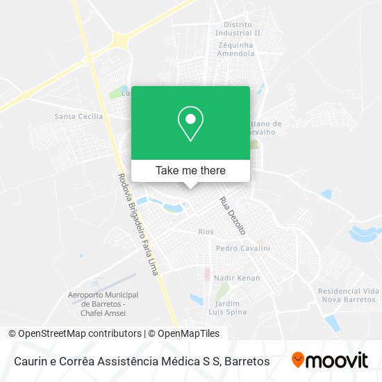 Caurin e Corrêa Assistência Médica S S map