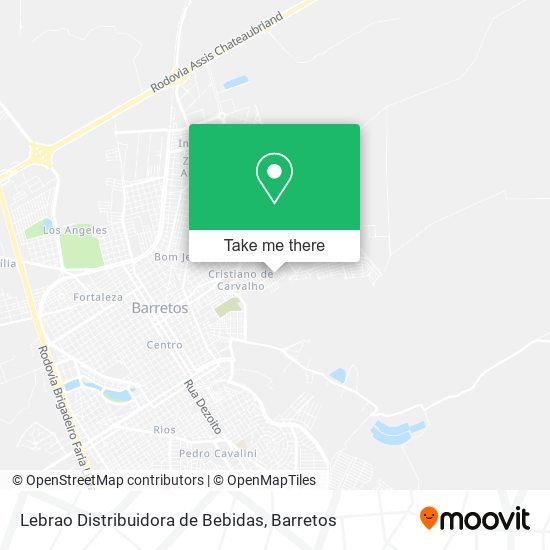 Lebrao Distribuidora de Bebidas map