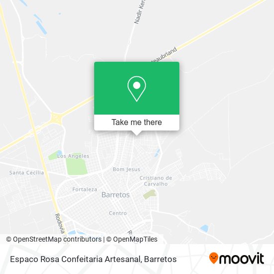 Espaco Rosa Confeitaria Artesanal map