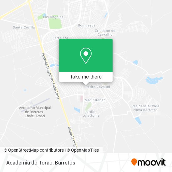 Academia do Torão map