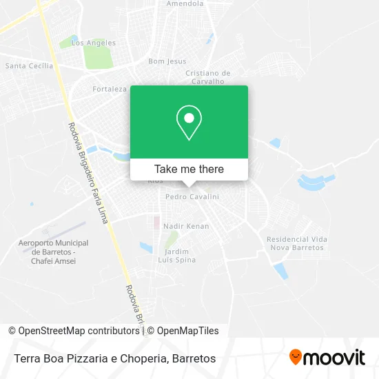 Terra Boa Pizzaria e Choperia map