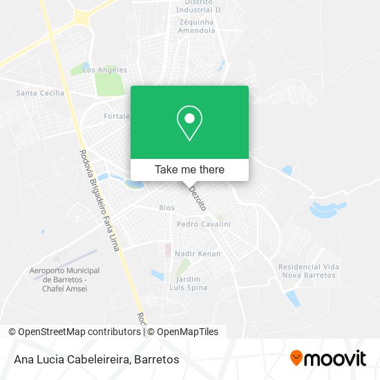 Ana Lucia Cabeleireira map