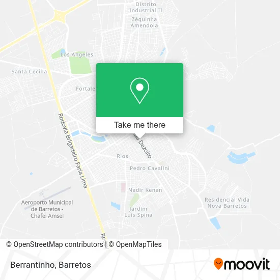 Berrantinho map