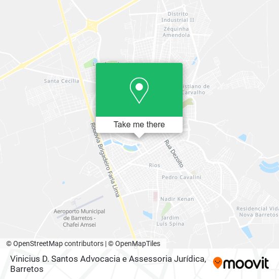Vinicius D. Santos Advocacia e Assessoria Jurídica map