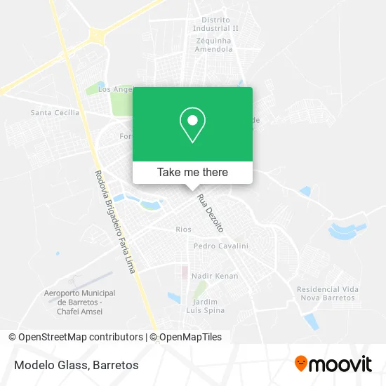 Modelo Glass map