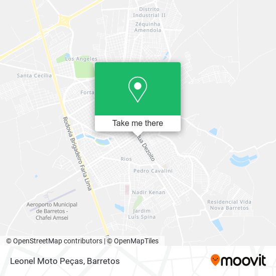 Mapa Leonel Moto Peças