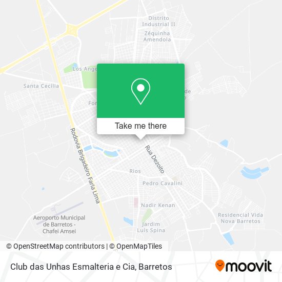 Club das Unhas Esmalteria e Cia map