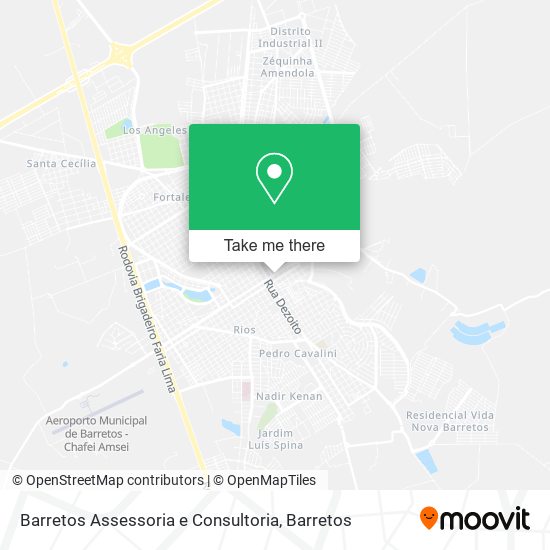 Mapa Barretos Assessoria e Consultoria