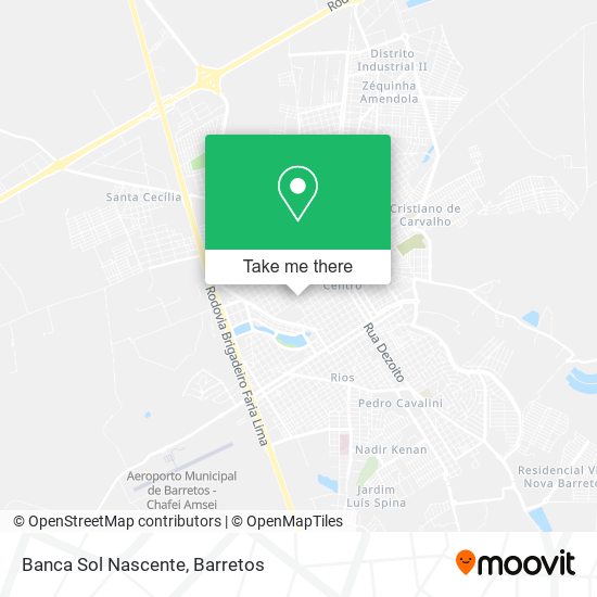 Banca Sol Nascente map