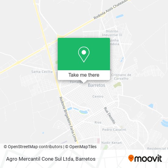 Agro Mercantil Cone Sul Ltda map