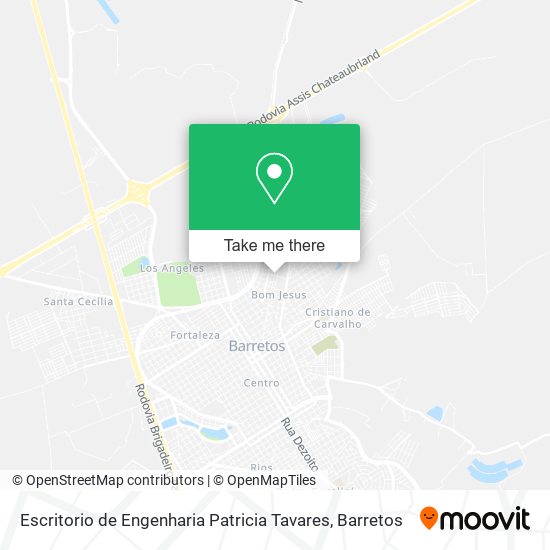 Escritorio de Engenharia Patricia Tavares map