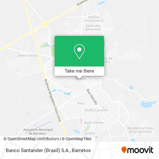 Banco Santander (Brasil) S.A. map