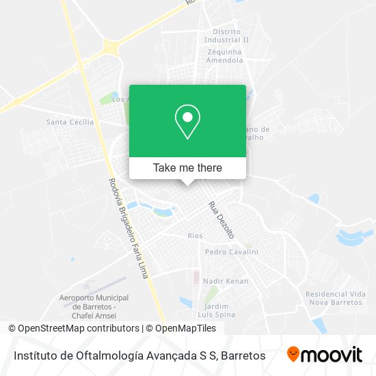Instítuto de Oftalmología Avançada S S map