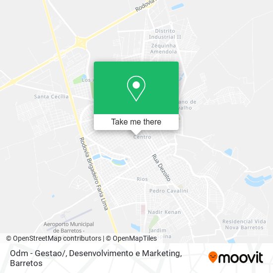 Odm - Gestao / , Desenvolvimento e Marketing map