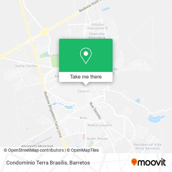 Condominio Terra Brasilis map