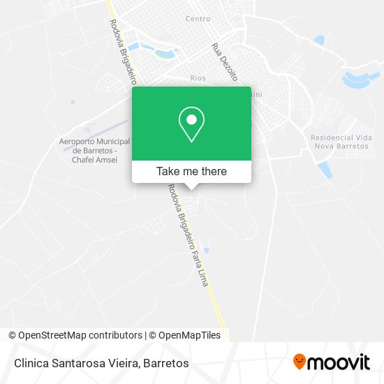 Clinica Santarosa Vieira map