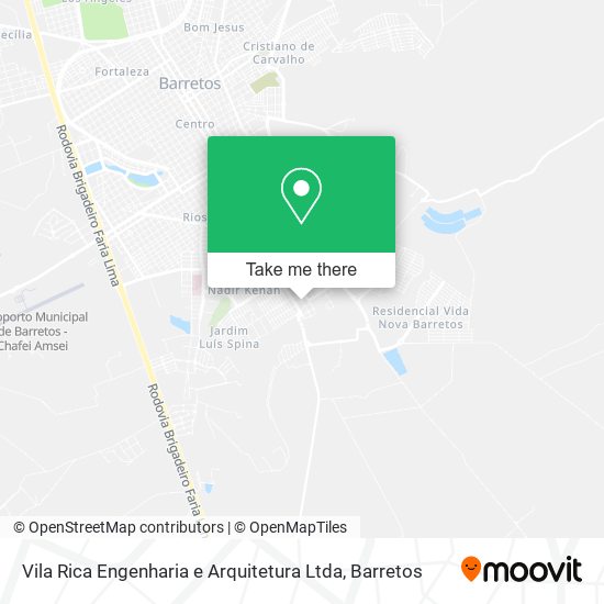 Vila Rica Engenharia e Arquitetura Ltda map
