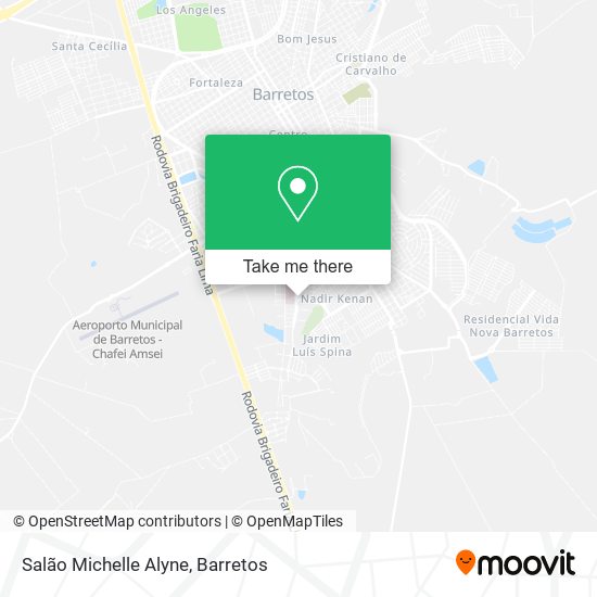 Salão Michelle Alyne map