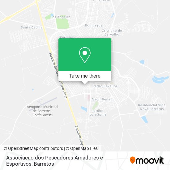 Associacao dos Pescadores Amadores e Esportivos map