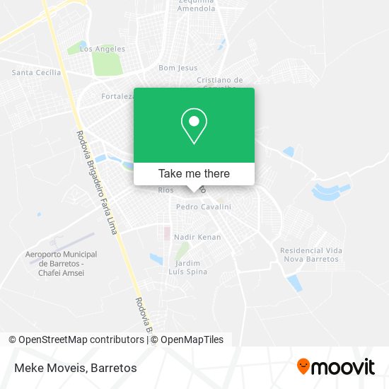 Meke Moveis map