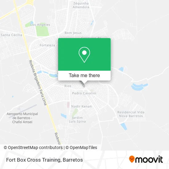 Fort Box Cross Training map