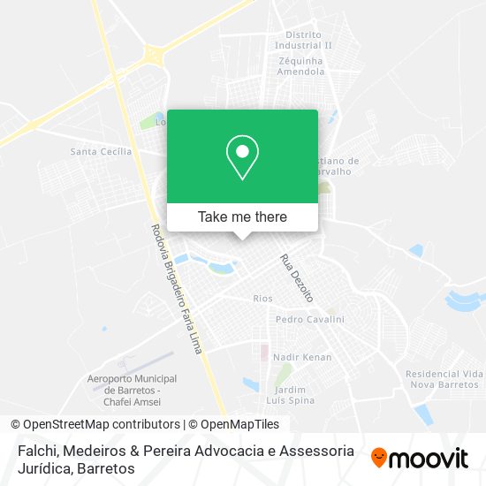 Falchi, Medeiros & Pereira Advocacia e Assessoria Jurídica map
