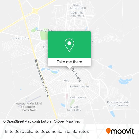 Elite Despachante Documentalista map