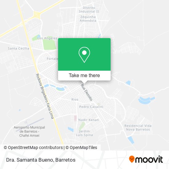 Mapa Dra. Samanta Bueno